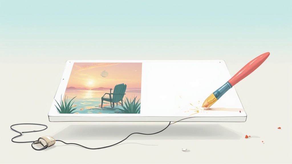 AI-Powered cleanup: removing unwanted objects from photos