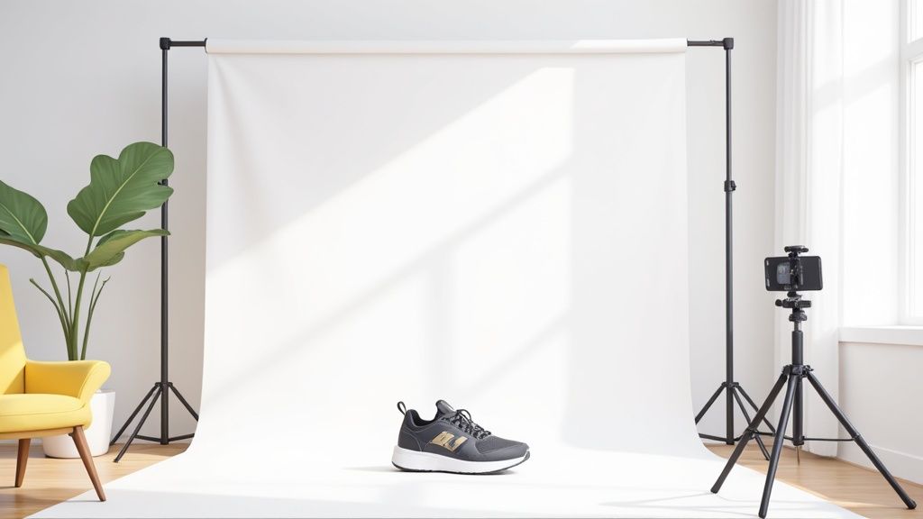 How to make white background: Easy steps for product photos