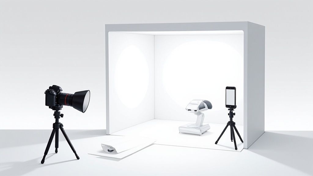 Product photography box: Master Pro-Quality E-commerce Shots