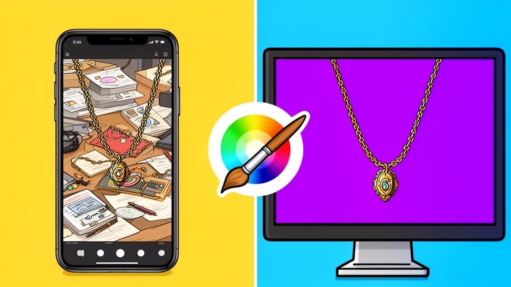 How to Edit Photo Background Color for Stunning Product Shots