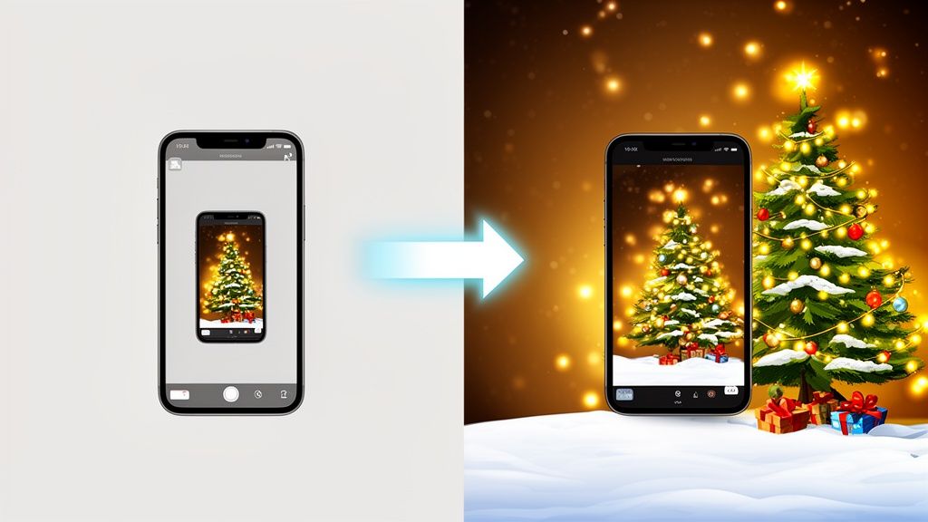Create Perfect Christmas Photo Backgrounds for Your Products