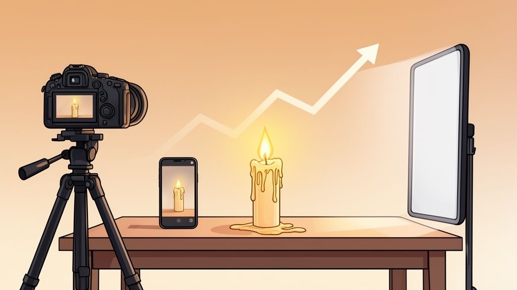 Photography of Candles: Pro Tips to Boost Sales 2026